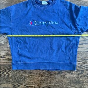 Champion Navy Blue Crewneck